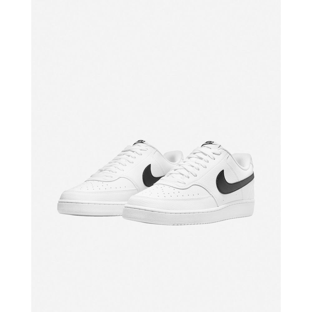 NWT Nike Court Vision Low Next Nature Men’s Sneakers White/Black Size 9